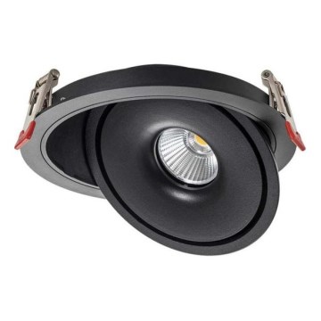 LED Χωνευτό φωτιστικό σποτ LED/28W/230V 3000/4000/6400K διάμετρος 20 cm μαύρο
