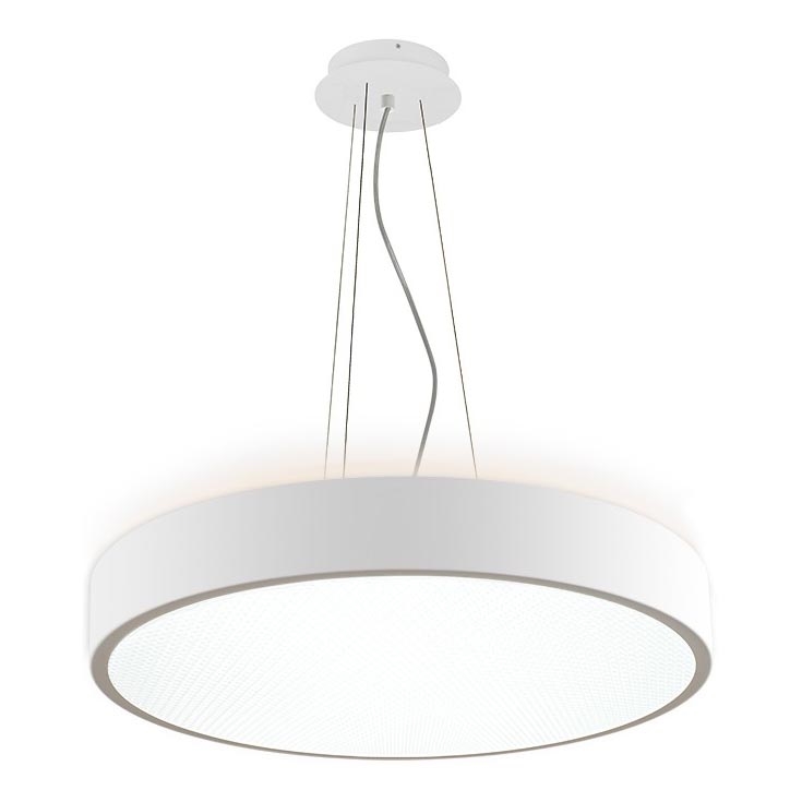 LED2 -  Κρεμαστό φωτιστικό οροφής LED ROTO LED/48W/230V 2700K/3300K/4000K IP40 λευκό διάμετρος 40 cm