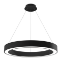 LED2 - Led Dimmable κρεμαστό φωτιστικό οροφής SATURN LED/60W/230V 3000K/4000K μαύρο