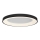 LED2 - LED Dimmable φωτιστικό οροφής BELLA LED/80W/230V 3000K/4000K μαύρο