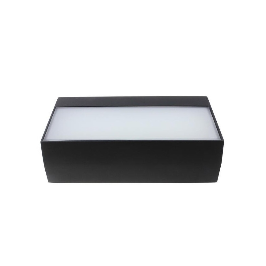 LED2 - LED Φωτιστικό τοίχου εξωτερικού χώρου KVADER LED/9W/230V IP54