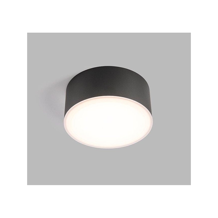 LED2 - LED Φωτιστικό οροφής BUTTON LED/17W/230V ανθρακί
