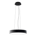 LED2 - LED Κρεμαστό φωτιστικό με καλώδιο MONO SLIM LED/30W/230V 2700/3000K/4000K διάμ. 40 cm μαύρο