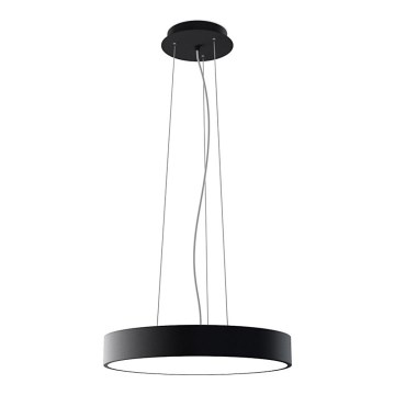 LED2 - LED Κρεμαστό φωτιστικό με καλώδιο MONO SLIM LED/30W/230V 2700/3000K/4000K διάμ. 40 cm μαύρο