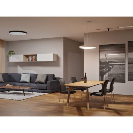 LED2 - LED κρεμαστό φωτιστικό με καλώδιο MONO SLIM LED/30W/230V 3000K/4000K διάμ. 40 cm λευκό