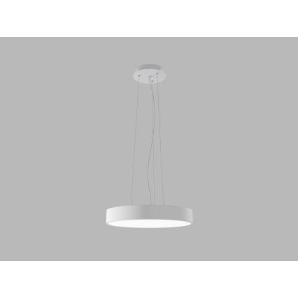 LED2 - LED κρεμαστό φωτιστικό με καλώδιο MONO SLIM LED/30W/230V 3000K/4000K διάμ. 40 cm λευκό