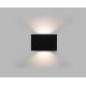 LED2 - LED Εξωτερικό φως τοίχου BLADE 2xLED/12W/230V IP54