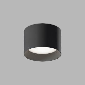 LED2 - LED σποτ ZETA ON LED/8W/230V 3000/3500/4000K Ø 9 cm μαύρο