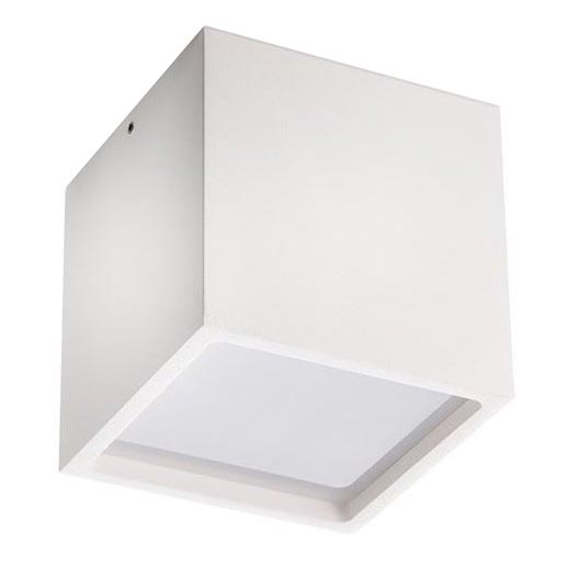 LED2 - LED Φωτιστικό οροφής εξωτερικού χώρου CUBE  LED/12W/230V λευκό