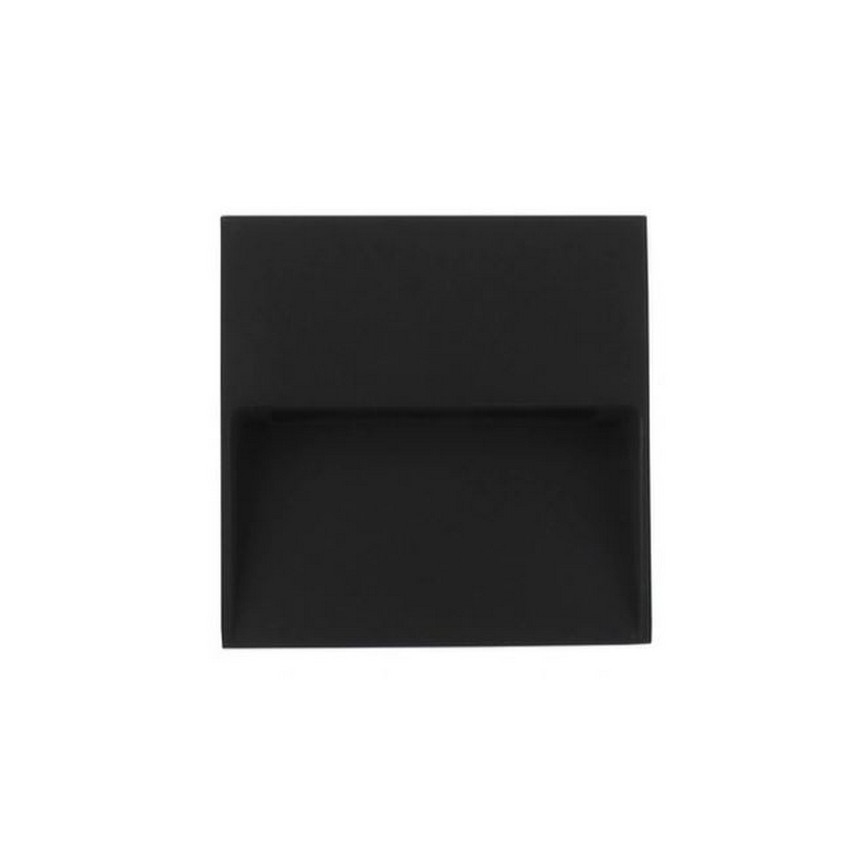 LED2 - LED Φωτιστικό τοίχου εξωτερικού χώρου STEP ON LED/3W/230V ανθρακί IP54