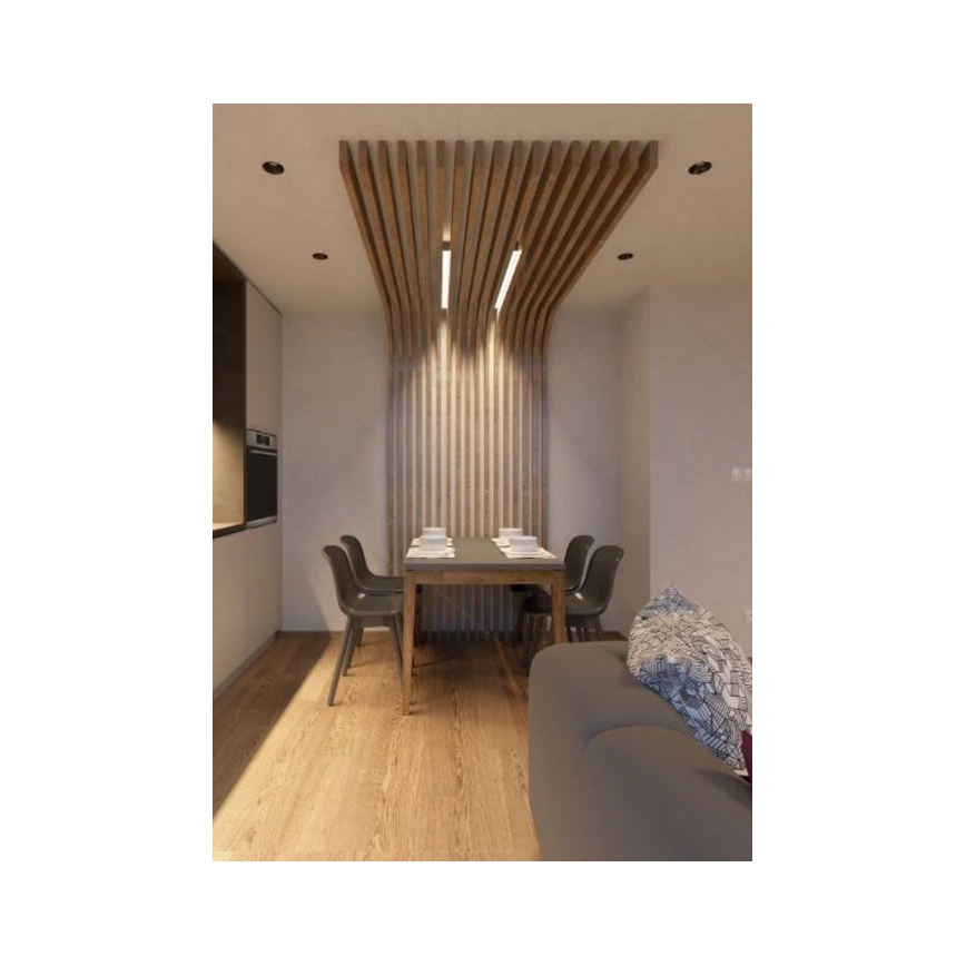 LED2 - LED Χωνευτό φωτιστικό σποτ SPOT LED/9W/230V black IP44