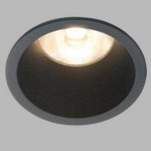 LED2 - LED Χωνευτό φωτιστικό μπάνιου RAY LED/10W/230V μαύρο IP44