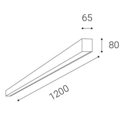 LED2 - LED Χωνευτό φωτιστικό οροφής LINO LED/30W/230V 3000/3500/4000 λευκό