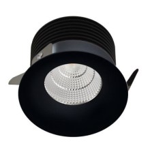 LED2 - LED Χωνευτό φωτιστικό σποτ SPOT LED/9W/230V black IP44