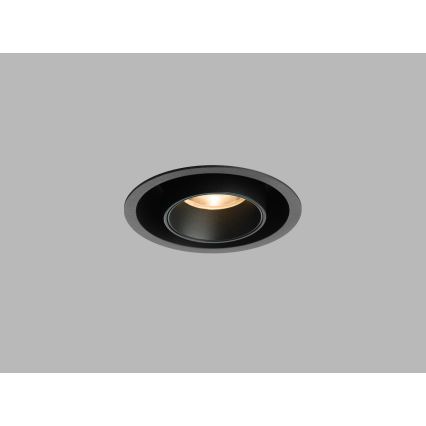 LED2 - Πλαφονιέρα LED HIDE LED/20W/230V CRI 90 μαύρο