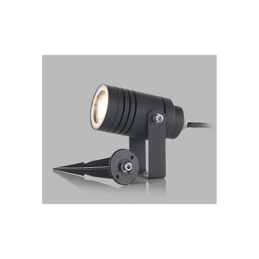 LED2 - Προβολέας NAVY 1xGU10/42W/230V ανθρακί IP54