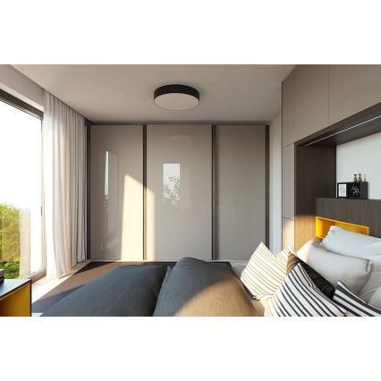 LED2 - LED Ρυθμιζόμενο φωτιστικό οροφής MONO LED/100W/230V 3000K/4000K μαύρο