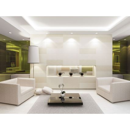 LED2 - LED Εντοιχισμένο φωτιστικό μπάνιου SLIM LED/10W/230V IP43 CRI 90