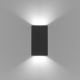 LED2 - Εξωτερικό φωτιστικό τοίχου LED  BLOCK 2xLED/3W/230V IP54