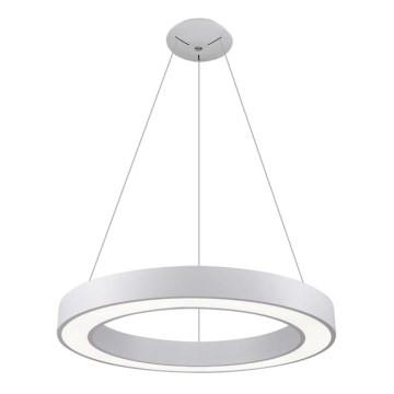 LED2 - Κρεμαστό φωτιστικό οροφής LED SATURN LED/50W/230V 3000K διάμετρος 60 cm λευκό