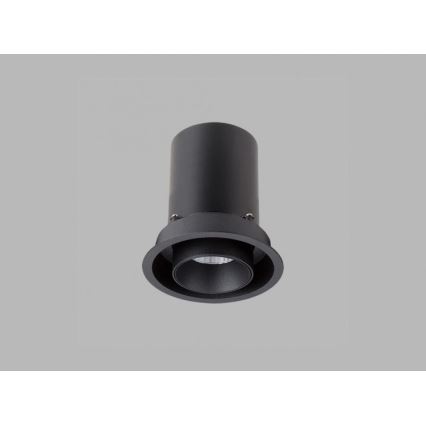 LED2 - Πλαφονιέρα LED HIDE LED/20W/230V CRI 90 μαύρο