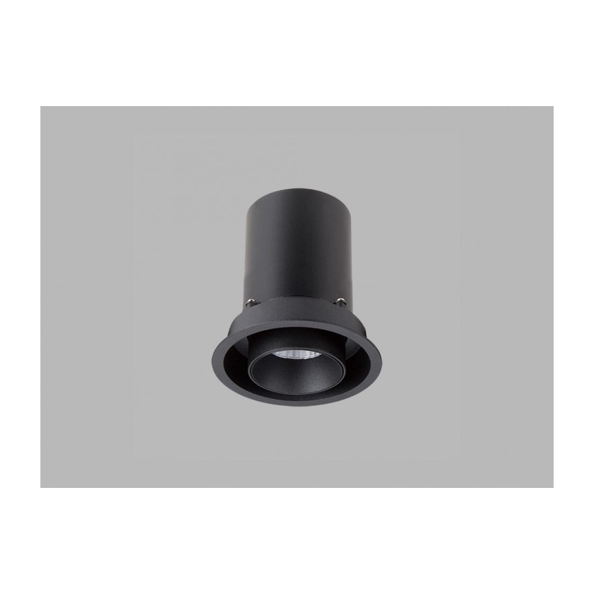 LED2 - Πλαφονιέρα LED HIDE LED/20W/230V CRI 90 μαύρο