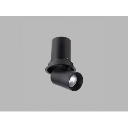LED2 - Πλαφονιέρα LED HIDE LED/20W/230V CRI 90 μαύρο