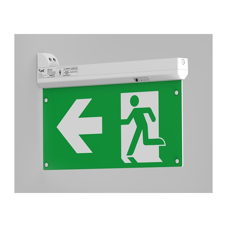 LED2 - Φως έκτακτης ανάγκης LED SAFE ALL LED/2W/3,6V 6000K IP40