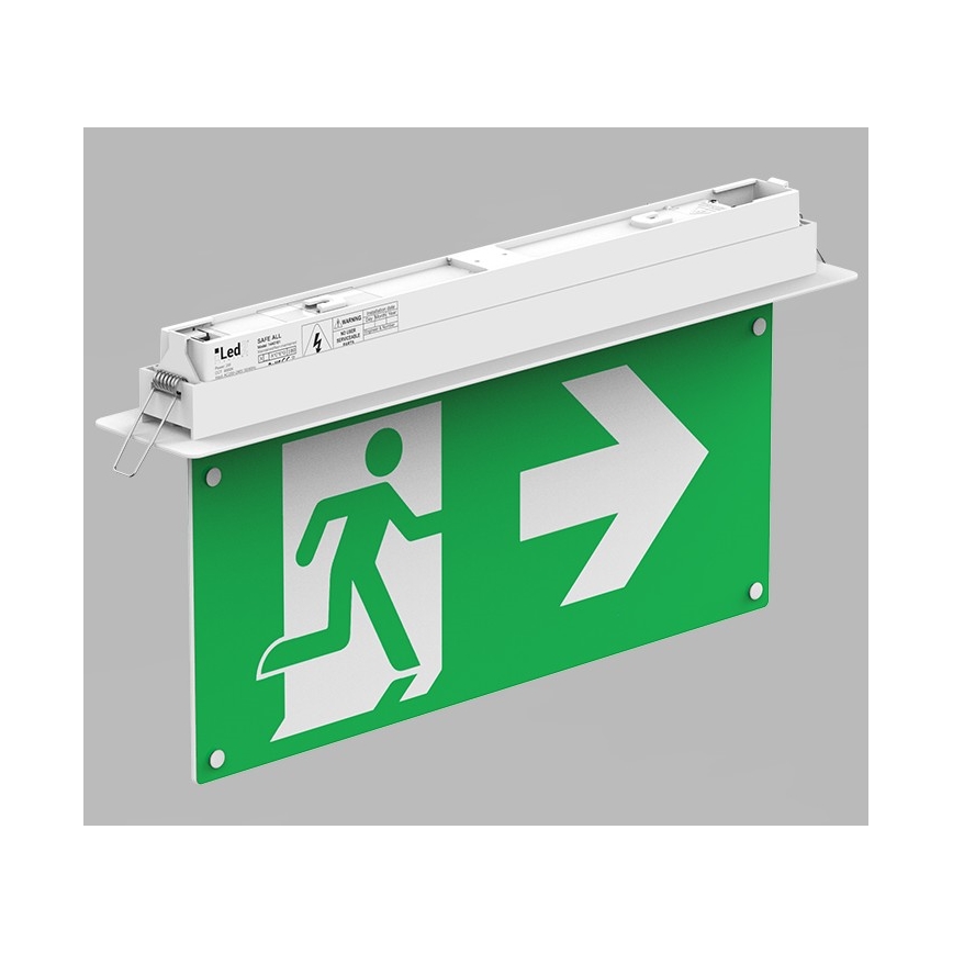 LED2 - Φως έκτακτης ανάγκης LED SAFE ALL LED/2W/3,6V 6000K IP40
