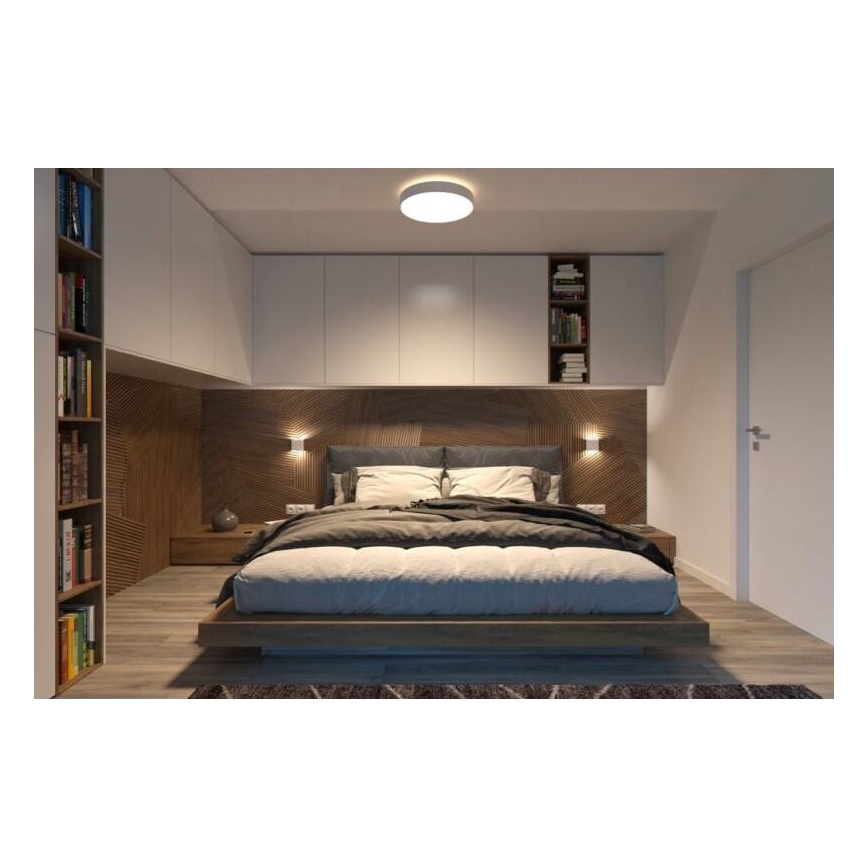 LED2 - Φωτιστικό LED εξωτερικού τοίχου FLAT 2xLED/5W/230V IP65