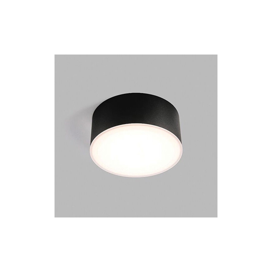 LED2 - Φωτιστικό οροφής LED BUTTON LED/12W/230V CRI 90 μαύρο