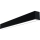 LED2 - Φωτιστικό οροφής LED LINO LED/24W/230V 3000K/3500K/4000K μαύρο 90 cm