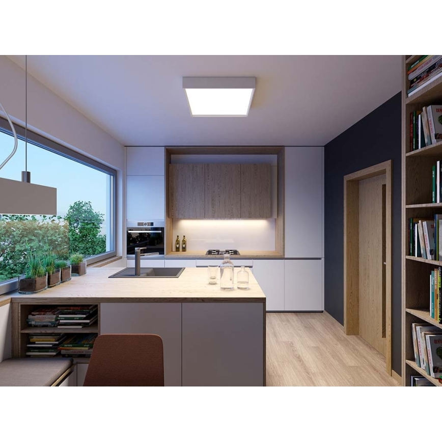 LED2 - Φωτιστικό οροφής LED MILO LED/30W/230V  λευκό 3000/4000 K