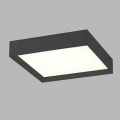 LED2 - Φωτιστικό οροφής LED MILO LED/30W/230V  μαύρο 3000/4000K