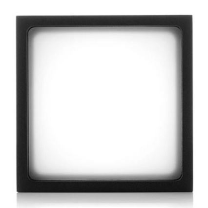 LED2 -Φωτιστικό οροφής εξωτερικού χώρου LED CUBE LED/12W/230V ανθρακί IP54