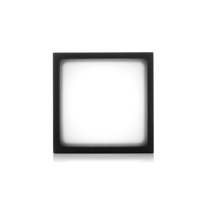 LED2 -Φωτιστικό οροφής εξωτερικού χώρου LED CUBE LED/12W/230V ανθρακί IP54