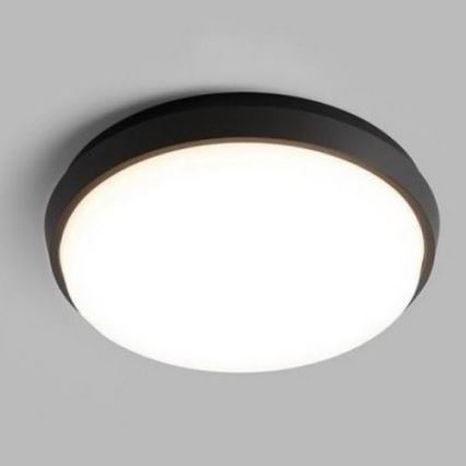 LED2 - Φωτιστικό οροφής εξωτερικού χώρου LED LUNA LED/25W/230V  IP54 στρογγυλό