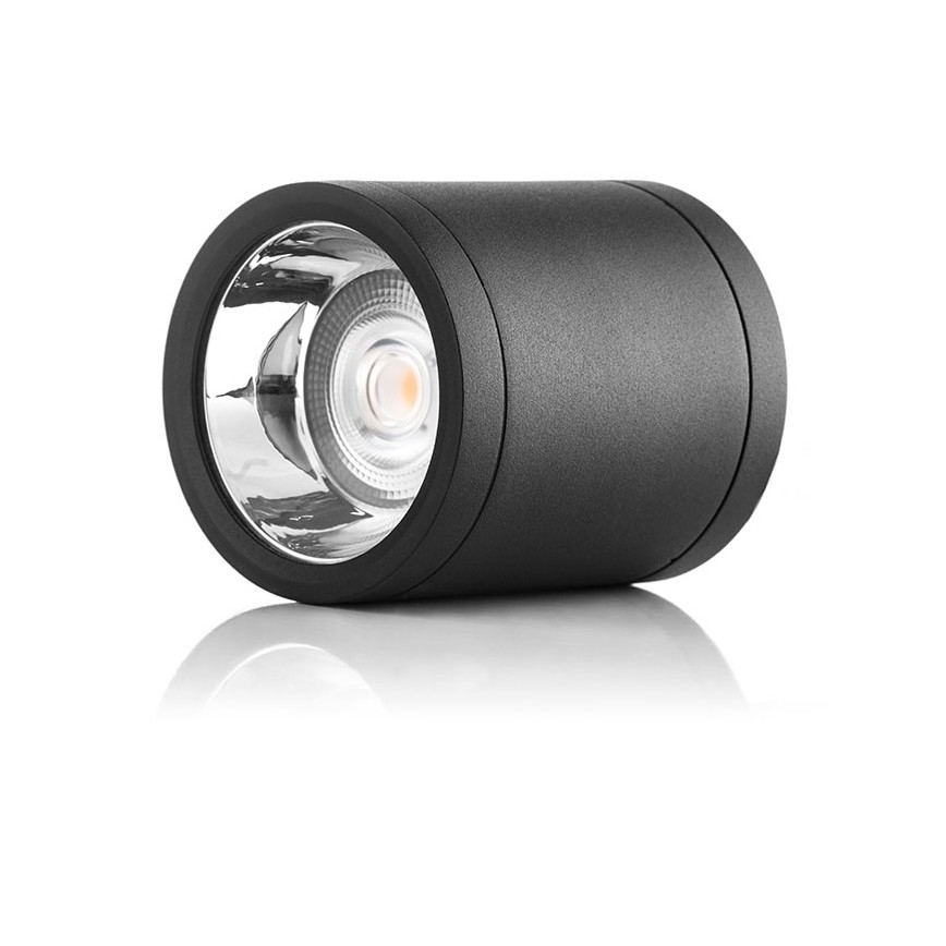 LED2-Φωτιστικό σποτ εξωτερικού χώρου LED TUBO LED/10W/230V IP65 3000K/4000K/5700K μαύρο