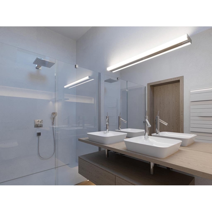 LED2 - Φωτιστικό τοίχου μπάνιου LED QUADRA LED/18W/230V IP44 3000K/4000K