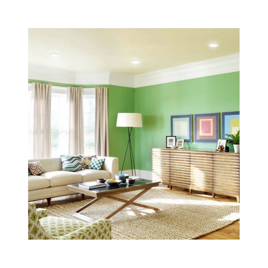 LED2 - Χωνευτό φωτιστικό σποτ LED STATIC  LED/7W/230V IP44