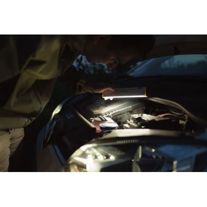 Ledlenser AF2R - Ρυθμιζόμενος επαναφορτιζόμενος φακός εργασίας LED IP54 1000 lm 50 h 4810 mAh