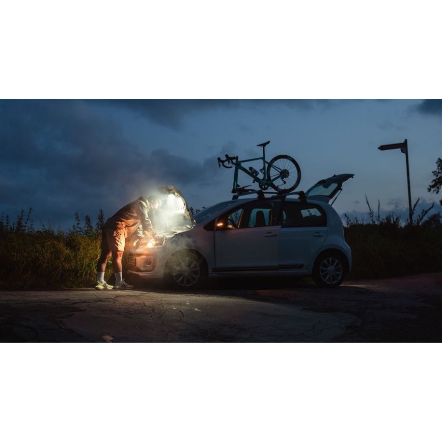 Ledlenser AF2R - LED ρυθμιζόμενος επαναφορτιζόμενος φακός εργασίας LED IP54 1000 lm 50 h