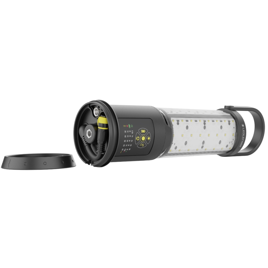 Ledlenser AL10R Work - Επαναφορτιζόμενος φακός LED με ρυθμιζόμενη φωτεινότητα, 4700 mAh, IP67, 6300 lm, 9,5 h