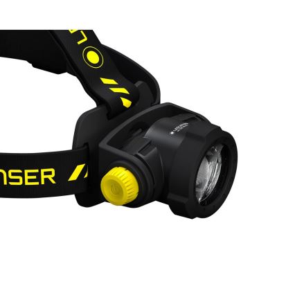 Ledlenser H15R WORK - Ρυθμιζόμενος επαναφορτιζόμενος LED φακός κεφαλής LED/4800 mAh IP67 2500 lm 70 h μαύρος