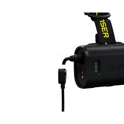 Ledlenser H15R WORK - Ρυθμιζόμενος επαναφορτιζόμενος LED φακός κεφαλής LED/4800 mAh IP67 2500 lm 70 h μαύρος