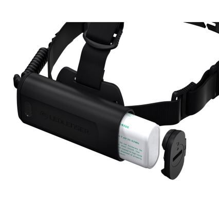 Ledlenser H19R CORE - Φακός κεφαλής LED με ρύθμιση φωτεινότητας, επαναφορτιζόμενος, 4800 mAh, IP67, 3500 lm, 20 h, μαύρο
