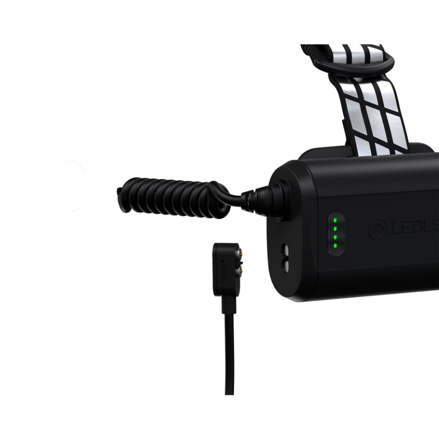 Ledlenser H19R SIGNATURE - Ρυθμιζόμενος επαναφορτιζόμενος φακός κεφαλής LED, 4800 mAh, IP68, 4000 lm, 20 h, Μαύρος