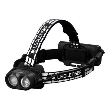 Ledlenser H19R SIGNATURE - Ρυθμιζόμενος επαναφορτιζόμενος φακός κεφαλής LED, 4800 mAh, IP68, 4000 lm, 20 h, Μαύρος