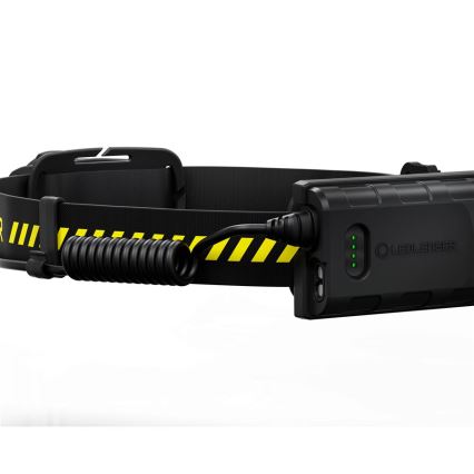 Ledlenser H5R WORK - Ρυθμιζόμενος επαναφορτιζόμενος LED φακός κεφαλής LED/1800 mAh IP67 500 lm 45 h μαύρο