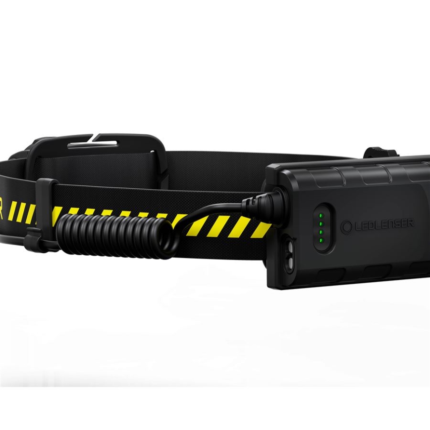 Ledlenser H5R WORK - Ρυθμιζόμενος επαναφορτιζόμενος LED φακός κεφαλής LED/1800 mAh IP67 500 lm 45 h μαύρο